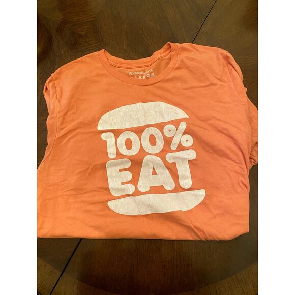 Face Jam 100% Eat T-Shirt - Picture 2 of 2